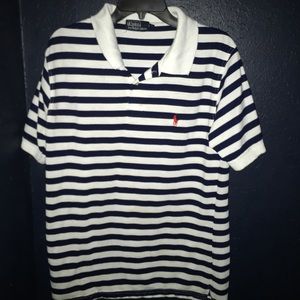 Ralph Lauren Polo Blue Striped Shirt